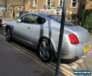 2004 BENTLEY CONTINENTAL GT 60 W12 COUPE SILVER PETROL AUTO ULEZ COMPLIANT