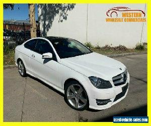 2014 Mercedes-Benz C-Class White Automatic A Coupe