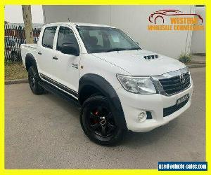 2014 Toyota Hilux KUN26R MY14 SR Utility Double Cab 4dr Man 5sp, 4x4 865kg 3.0