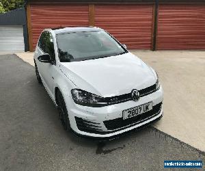 VW GOLF 2.0TDI MK7 GTD 2015 white - with extras ( 184ps ) ( BMT ) 2015MY - GTI R