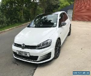 VW GOLF 2.0TDI MK7 GTD 2015 white - with extras ( 184ps ) ( BMT ) 2015MY - GTI R
