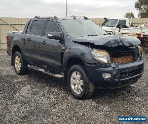 8/2012 FORD RANGER WILDTRAK PX 44KMS 4X4 3.2DT DAMAGED EXPORT STATUTORY PARTS for Sale