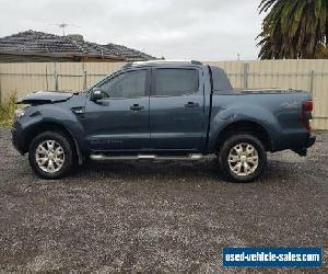 8/2012 FORD RANGER WILDTRAK PX 44KMS 4X4 3.2DT DAMAGED EXPORT STATUTORY PARTS