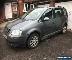 REDUCED - 2004 VW Touran  1.6 Fsi Petrol  7 Seater  Cat N  Spares or Repairs  for Sale