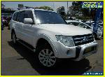 2007 Mitsubishi Pajero NS Exceed LWB (4x4) White Automatic 5sp A Wagon for Sale