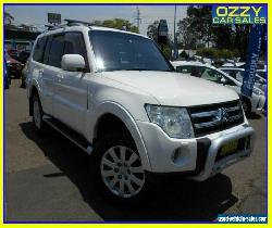 2007 Mitsubishi Pajero NS Exceed LWB (4x4) White Automatic 5sp A Wagon for Sale