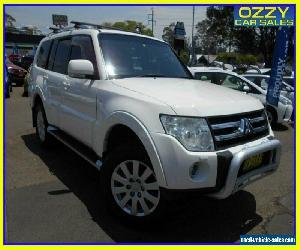 2007 Mitsubishi Pajero NS Exceed LWB (4x4) White Automatic 5sp A Wagon