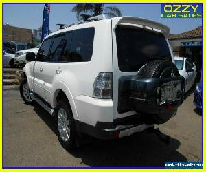 2007 Mitsubishi Pajero NS Exceed LWB (4x4) White Automatic 5sp A Wagon