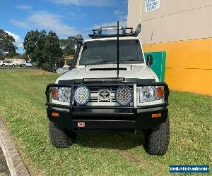 2008 Toyota Landcruiser VDJ76R Workmate White Manual M Wagon