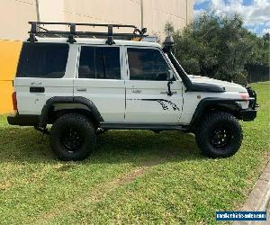 2008 Toyota Landcruiser VDJ76R Workmate White Manual M Wagon