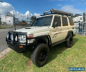 2008 Toyota Landcruiser VDJ76R Workmate White Manual M Wagon