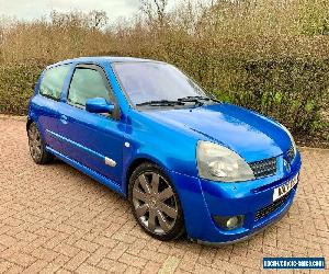 2004 Renault Clio 2.0 16v Renaultsport 182 FF Cup RS Blue 172 Trophy Track Car