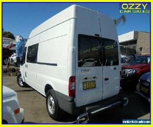 2010 Ford Transit VM MY08 Jumbo LWB High Roof White Manual 6sp M Van