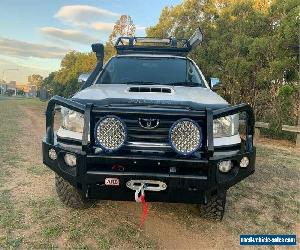 2012 Toyota Hilux KUN26R SR White Manual M Utility