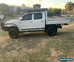 2012 Toyota Hilux KUN26R SR White Manual M Utility