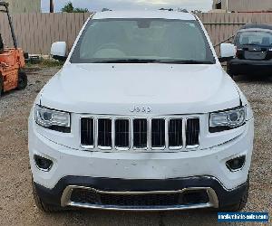 2015 JEEP GRAND CHEROKEE LIMITED WK DIESEL TURBO 8SPD AUTO DAMAGED REPAIRABLE