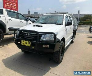 2011 Toyota Hilux KUN26R SR White Manual M Utility