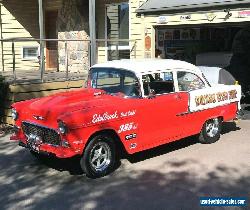 1955 Chev 2 door 385ci DUAL CARB small block stroker GASSER for Sale