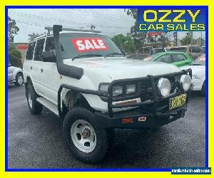 1994 Toyota Landcruiser (4x4) White Manual 5sp M Wagon for Sale