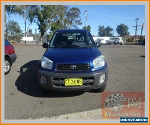 2001 Toyota RAV4 ACA21R Edge (4x4) Blue Automatic 4sp A Wagon