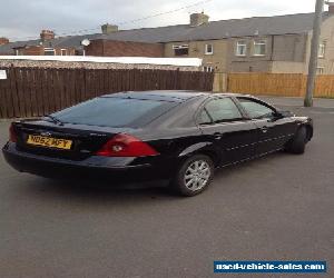 2002 FORD MONDEO ZETEC TDCI BLACK 10 months m.o.t