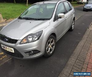 2008 FORD FOCUS ZETEC 100 SILVER REPAIRED