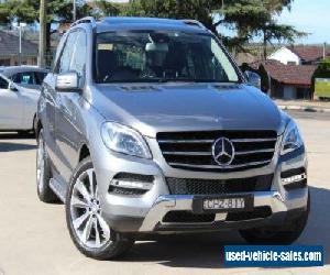 2013 Mercedes-Benz ML 166 350 CDI Bluetec (4x4) Tenorite Grey Automatic 7sp A