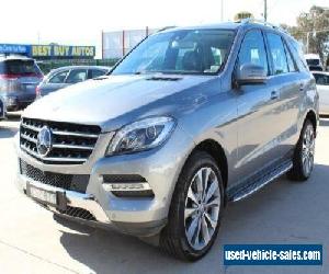 2013 Mercedes-Benz ML 166 350 CDI Bluetec (4x4) Tenorite Grey Automatic 7sp A