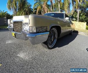 CADILLAC COUPE DE VILLE 1970 ;20" 150 SPOKE WHEELS KILLER STEREO 