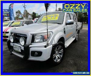 2010 Ford Ranger PK Wildtrak (4x4) Silver Manual 5sp M Dual Cab Pick-up