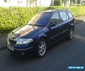 2005 RENAULT LAGUNA EXP-ON DCI 150HP A BLUE