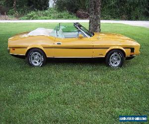 1972 Ford Mustang convertible