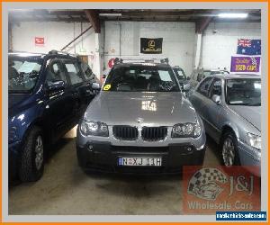 2004 BMW X3 E83 2.5I Grey Automatic 5sp A Wagon