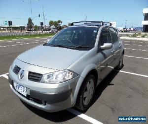 2005 Renault Megane X84 Authentique Silver Automatic 4sp A Hatchback