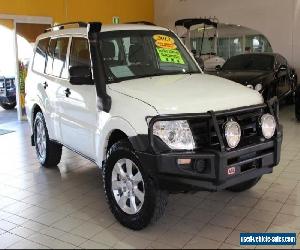 2013 Mitsubishi Pajero NW MY13 GLX White Automatic A Wagon