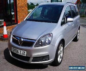 2006 VAUXHALL ZAFIRA 1.8i SRI SILVER