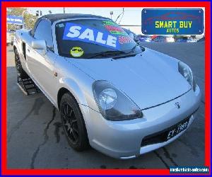 2000 Toyota Mr2 ZZW30R Spyder Silver Automatic 5sp A Convertible