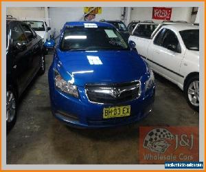 2010 Holden Cruze JG CD Blue Automatic 6sp A Sedan