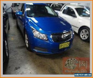 2010 Holden Cruze JG CD Blue Automatic 6sp A Sedan