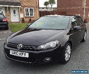 2010 VOLKSWAGEN GOLF GT TDI 140 BLACK