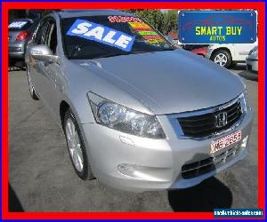 2008 Honda Accord 50 V6 Luxury Silver Automatic 5sp A Sedan