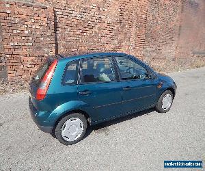 2002 FORD FIESTA FINESSE GREEN 1.3 PETROL (10 MONTHS M.O.T) SPARES OR REPAIR