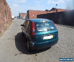 2002 FORD FIESTA FINESSE GREEN 1.3 PETROL (10 MONTHS M.O.T) SPARES OR REPAIR