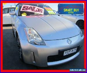 2003 Nissan 350Z Z33 Roadster Silver Manual 6sp M Convertible