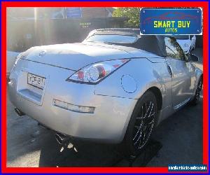 2003 Nissan 350Z Z33 Roadster Silver Manual 6sp M Convertible