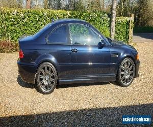 BMW M3 2001 E46 BLACK MANUAL COUPE 