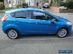 2013, Ford Fiesta, Titanium, 1.0, Ecoboost, Low Miles, Candy Blue, 5 Door, for Sale