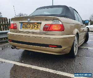 BMW 318CI Convertible spares or repair 