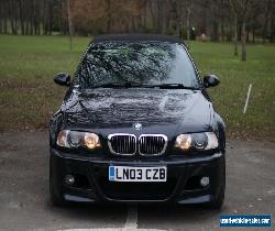 Bmw M3 e46 convertible, Black, 3.2 Full BMW service History, Excellent condition for Sale