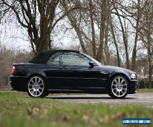 Bmw M3 e46 convertible, Black, 3.2 Full BMW service History, Excellent condition